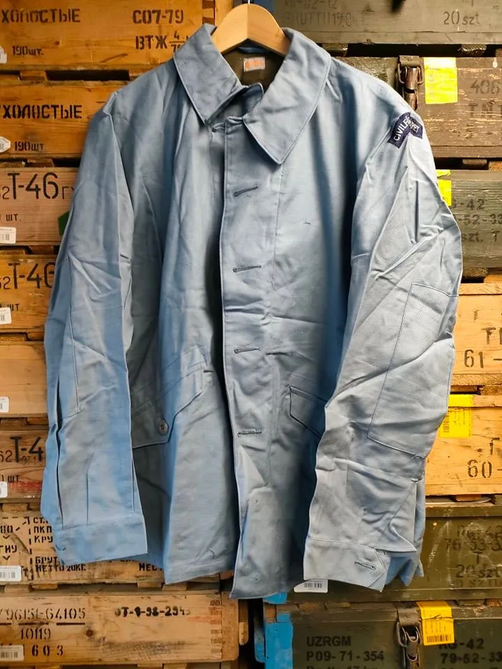 Swedish Civilforsvaret M59 Field Jacket - Blue