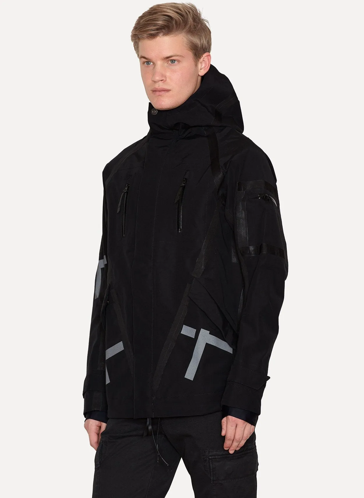 T Pattern Tech Jacket