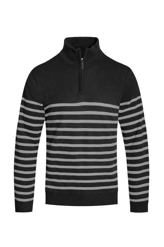 TEEK - QUARTER ZIPPER PULLOVER SWEATER