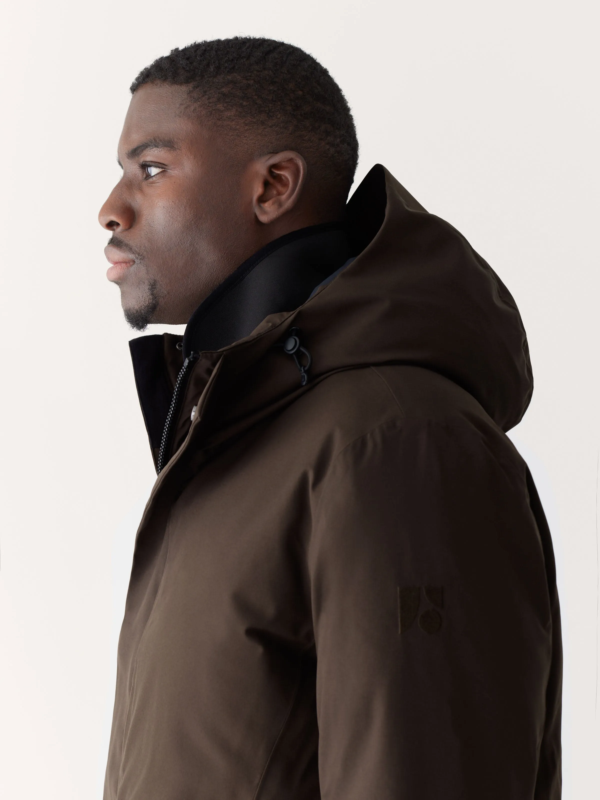 The Capital Parka in Espresso