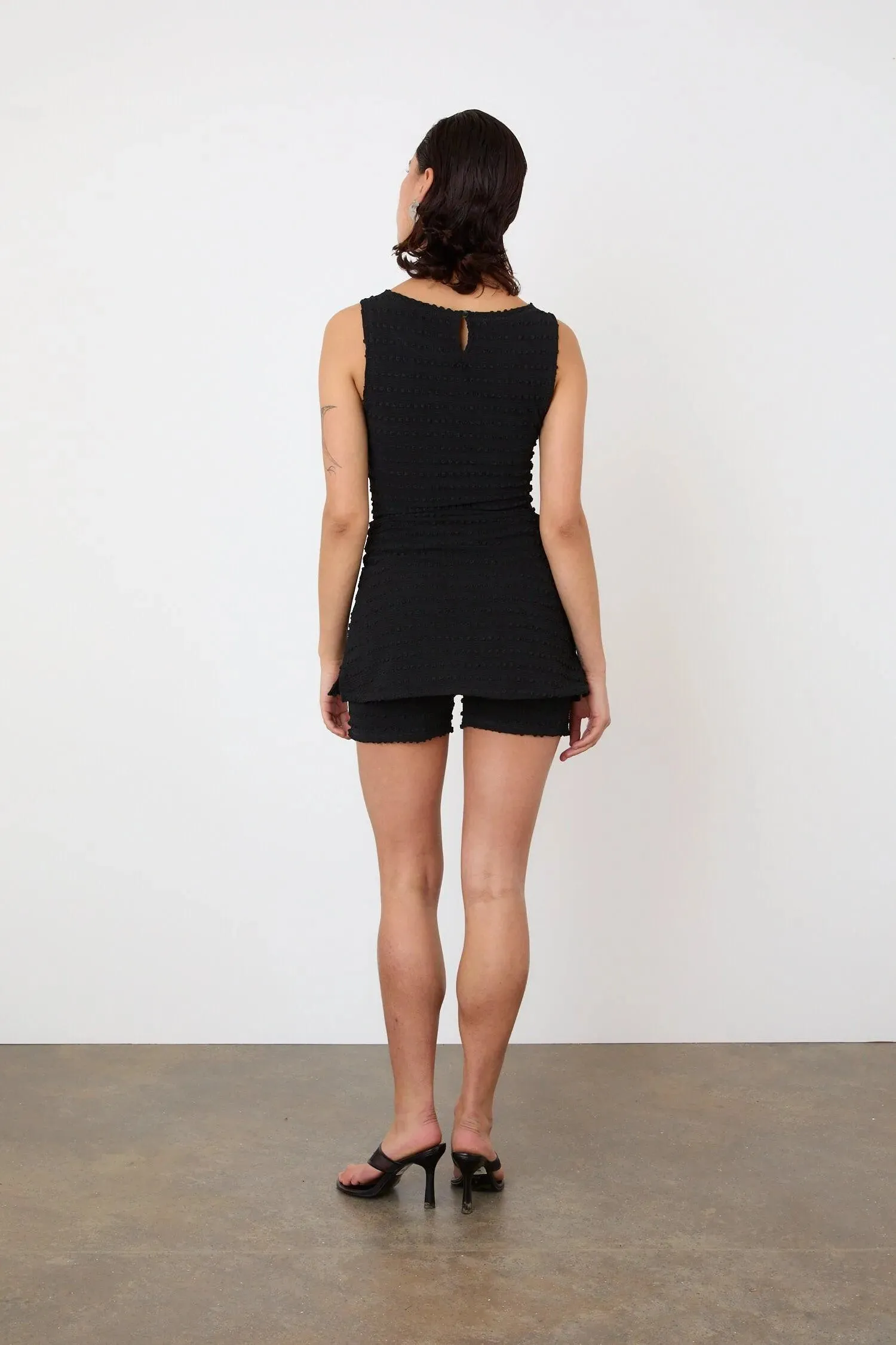 The Cindy Sporty Dress, Black