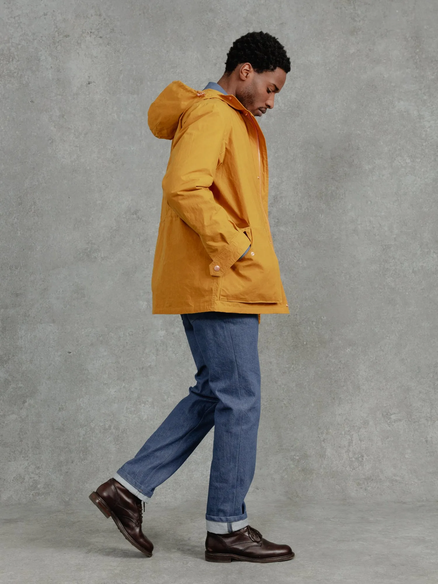 The Portobello Parka - Yellow Ochre