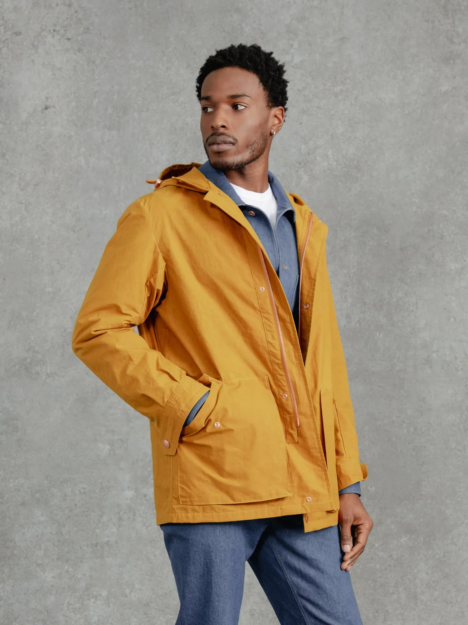 The Portobello Parka - Yellow Ochre