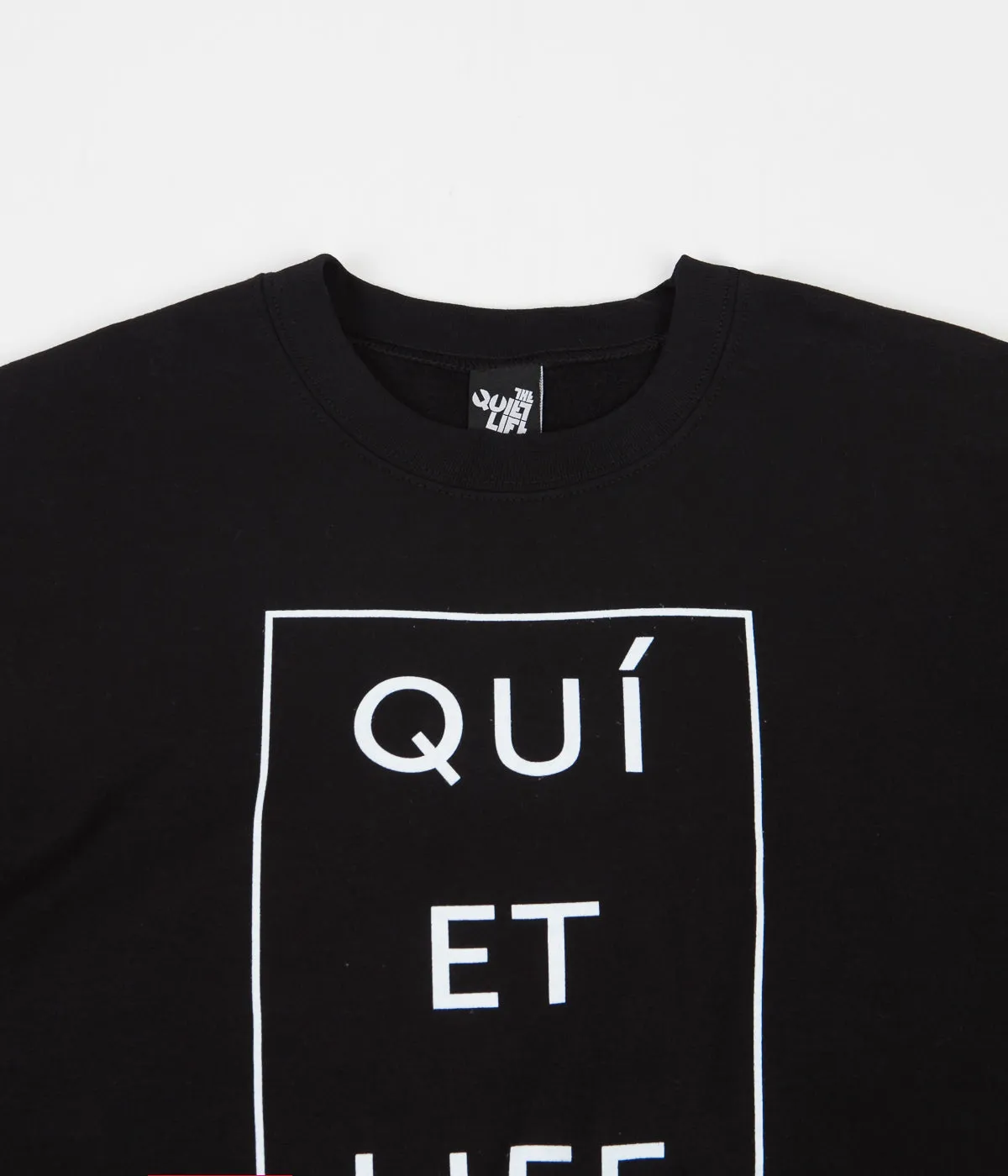 The Quiet Life Paris Crewneck Sweatshirt - Black