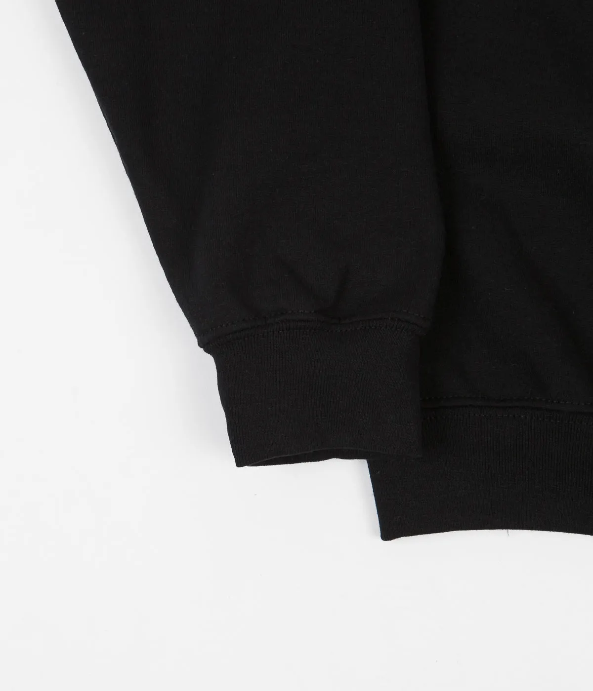 The Quiet Life Paris Crewneck Sweatshirt - Black