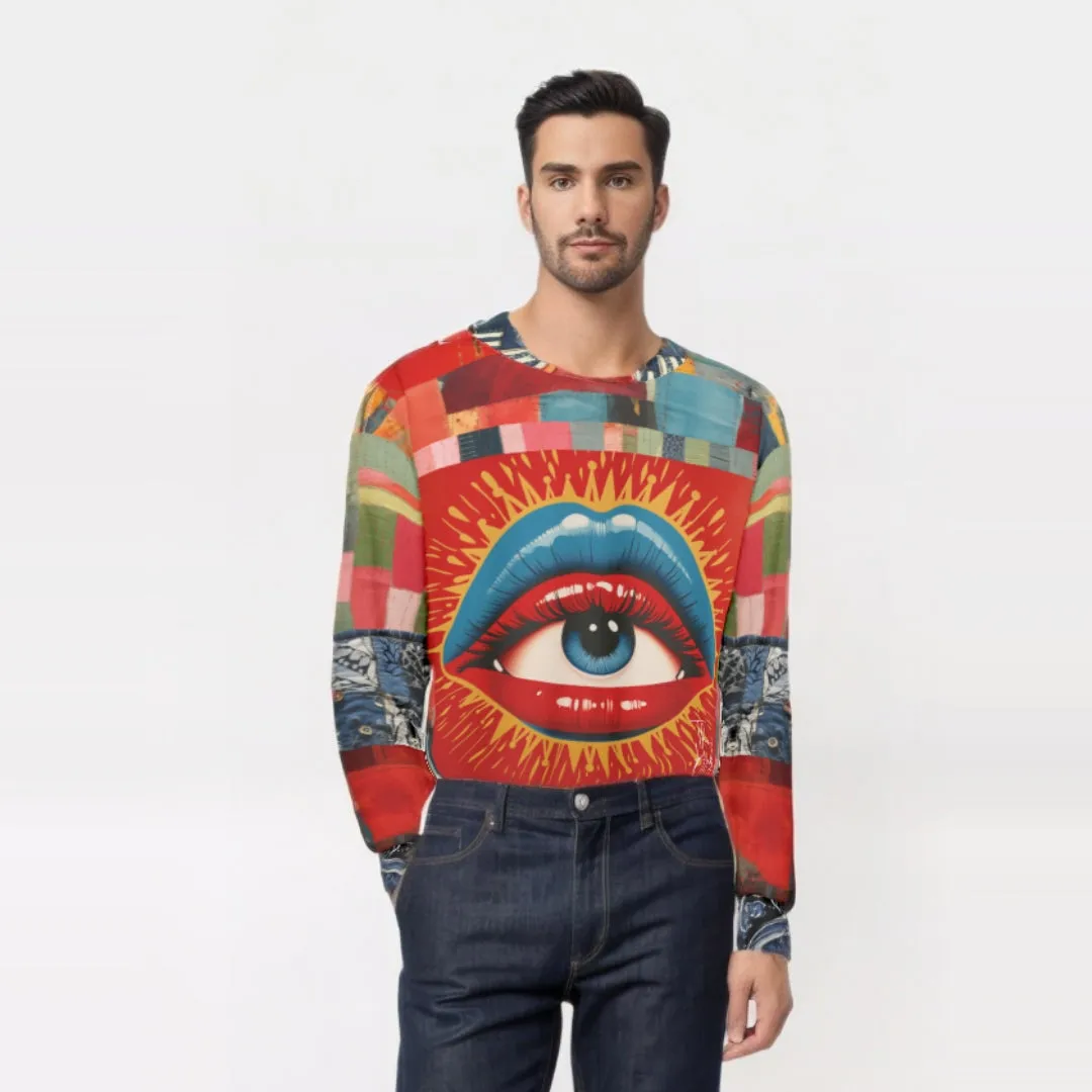 The Sixth Sense - All Seeing Eye Mid-Weight Polyester Unisex Sweatshirt (Gold Label)