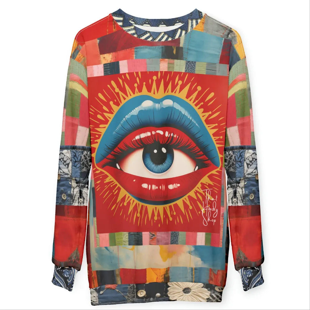 The Sixth Sense - All Seeing Eye Mid-Weight Polyester Unisex Sweatshirt (Gold Label)