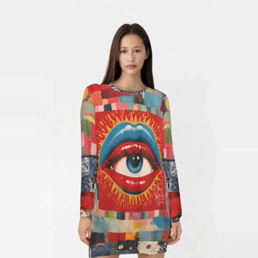 The Sixth Sense - All Seeing Eye Mid-Weight Polyester Unisex Sweatshirt (Gold Label)