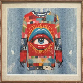 The Sixth Sense - All Seeing Eye Mid-Weight Polyester Unisex Sweatshirt (Gold Label)