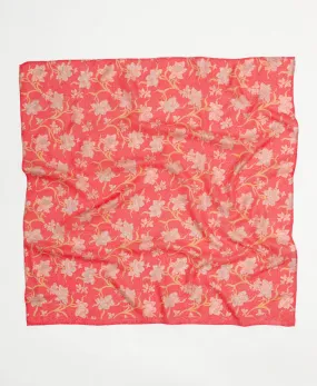 Vintage Silk Square Scarf - No. 240716