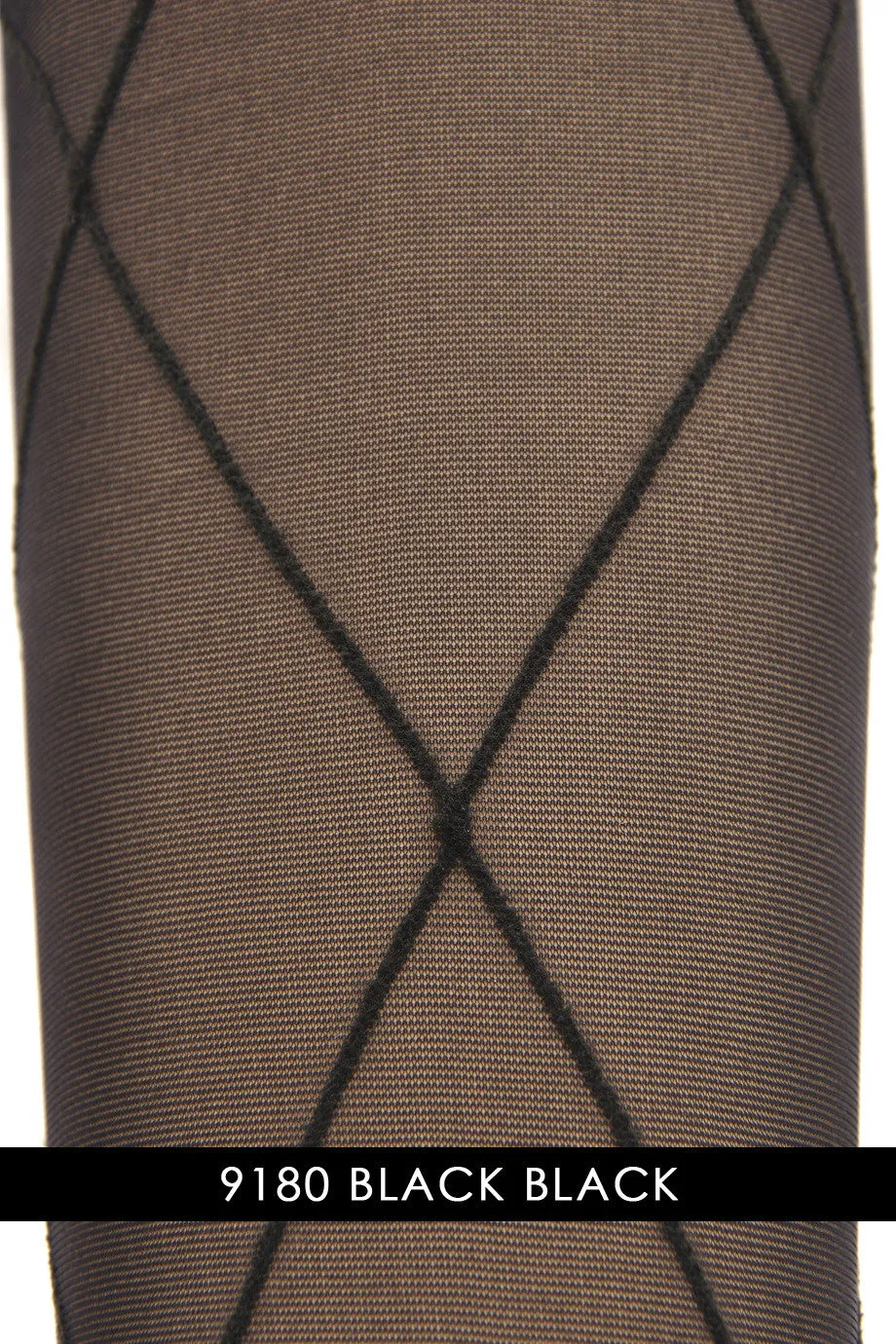 VIVIENNE WESTWOOD 18324 DIAMOND Sheer Black Tights