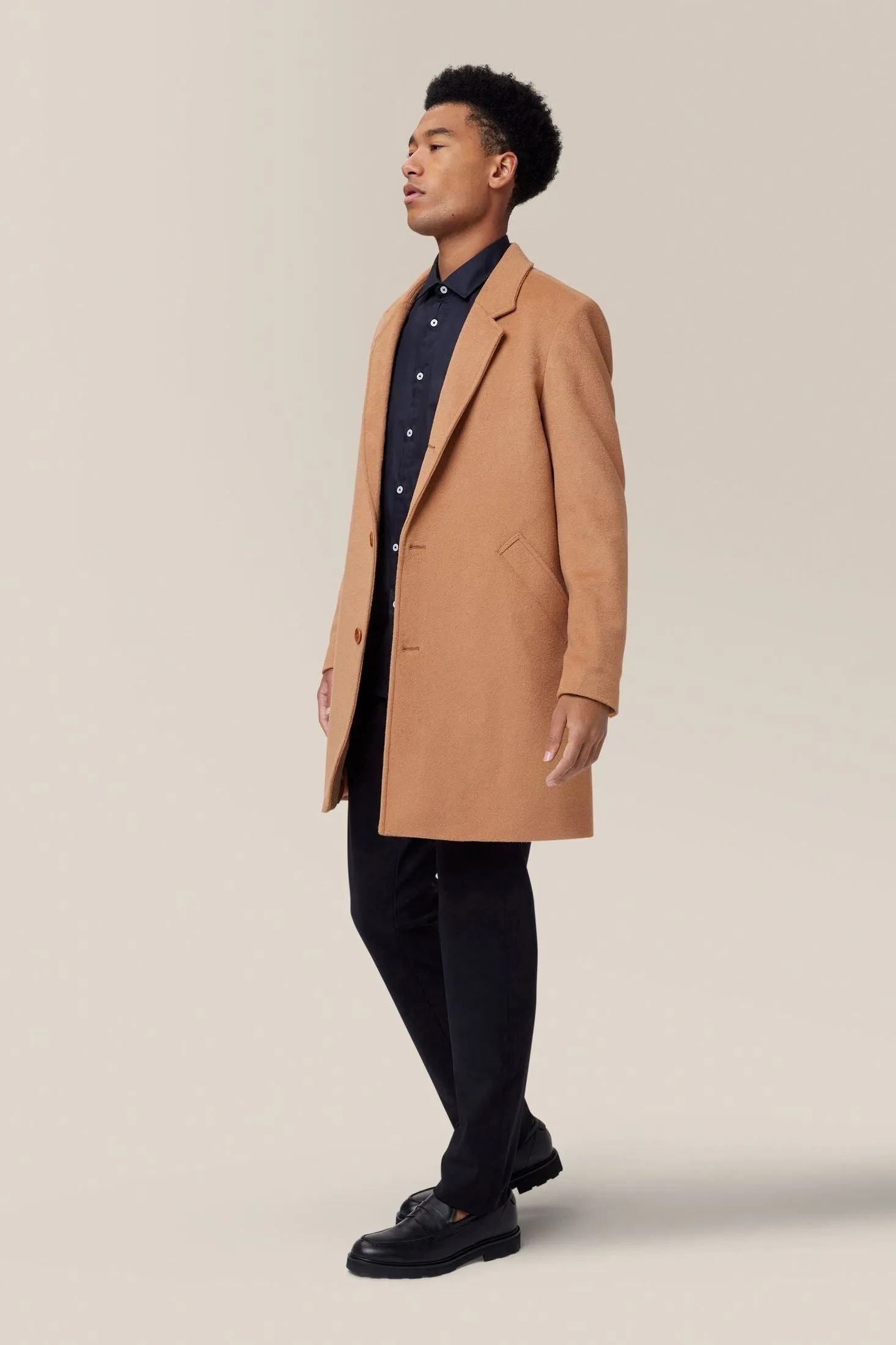 Wool Overcoat | Melton