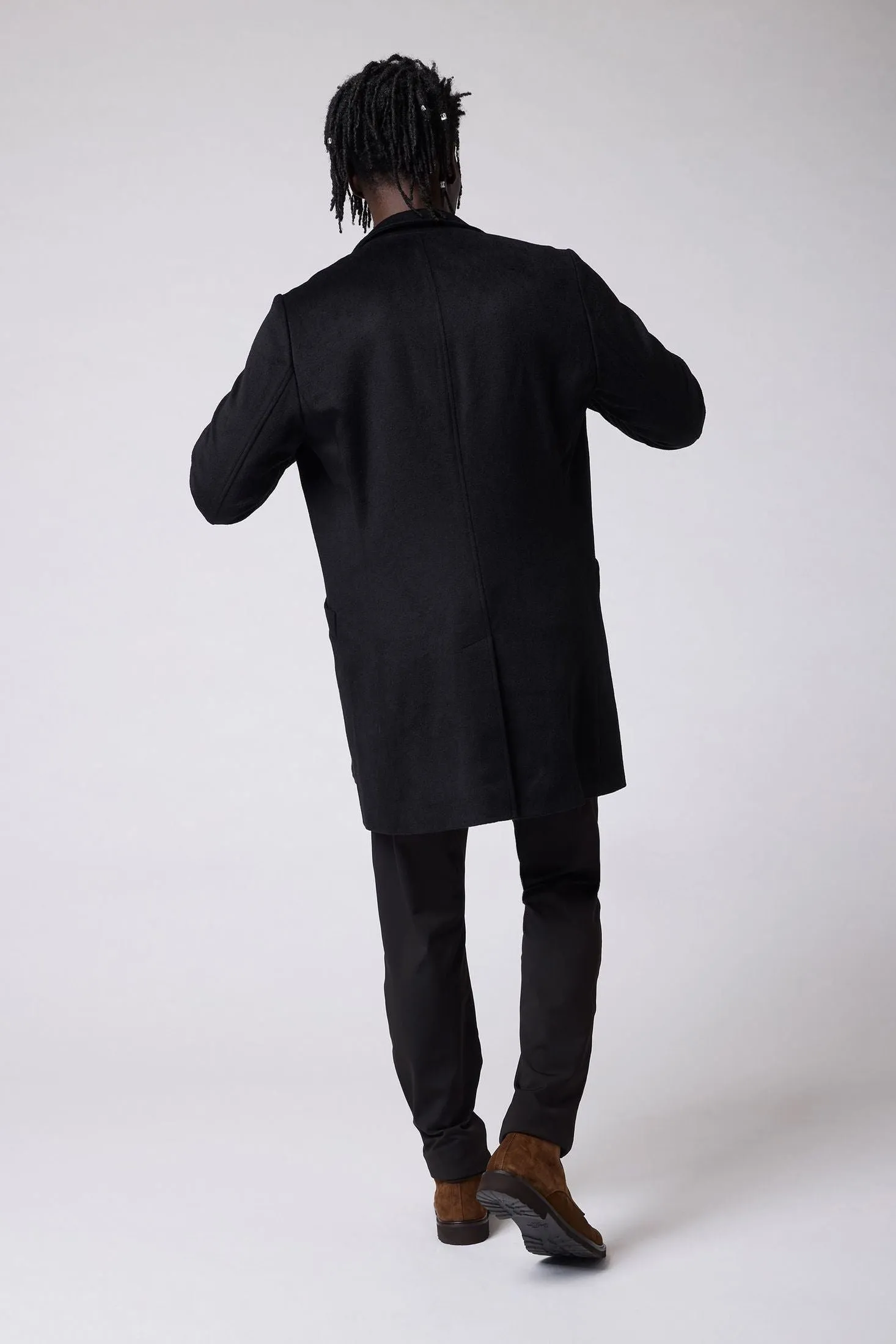 Wool Overcoat | Melton